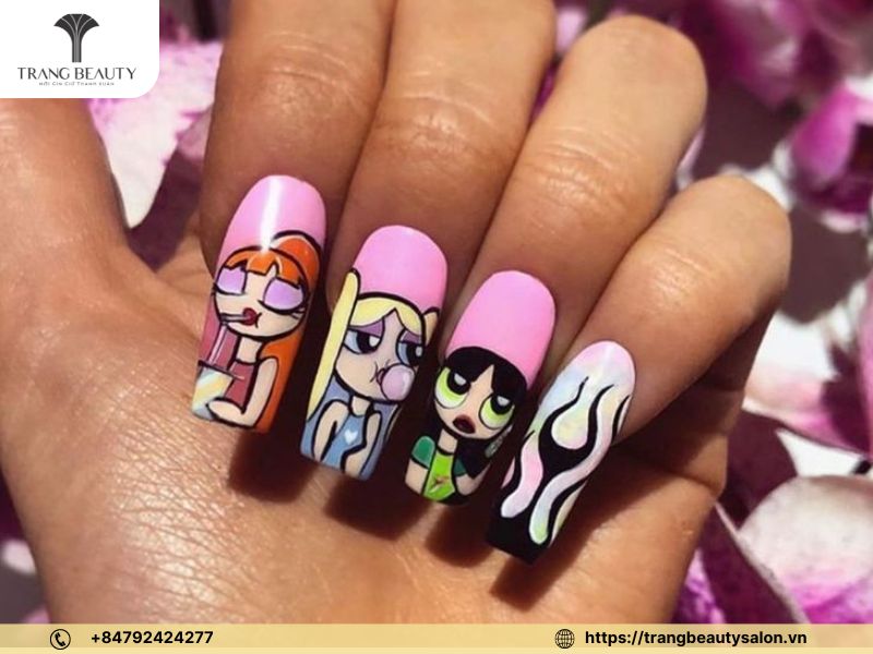 Dạy vẽ nail hoạt hình