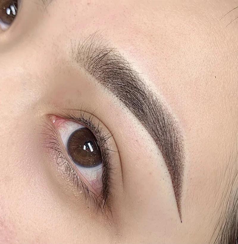 Phun Mày Hiệu Ứng Makeup 18