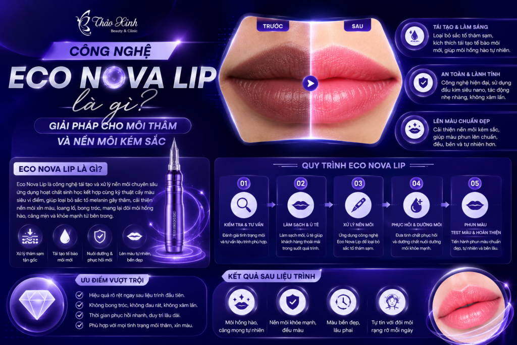 Công Nghệ Eco Nova Lips Là Gì? Giải Pháp Cho Môi Thâm Và Nền Môi Kém Sắc 2