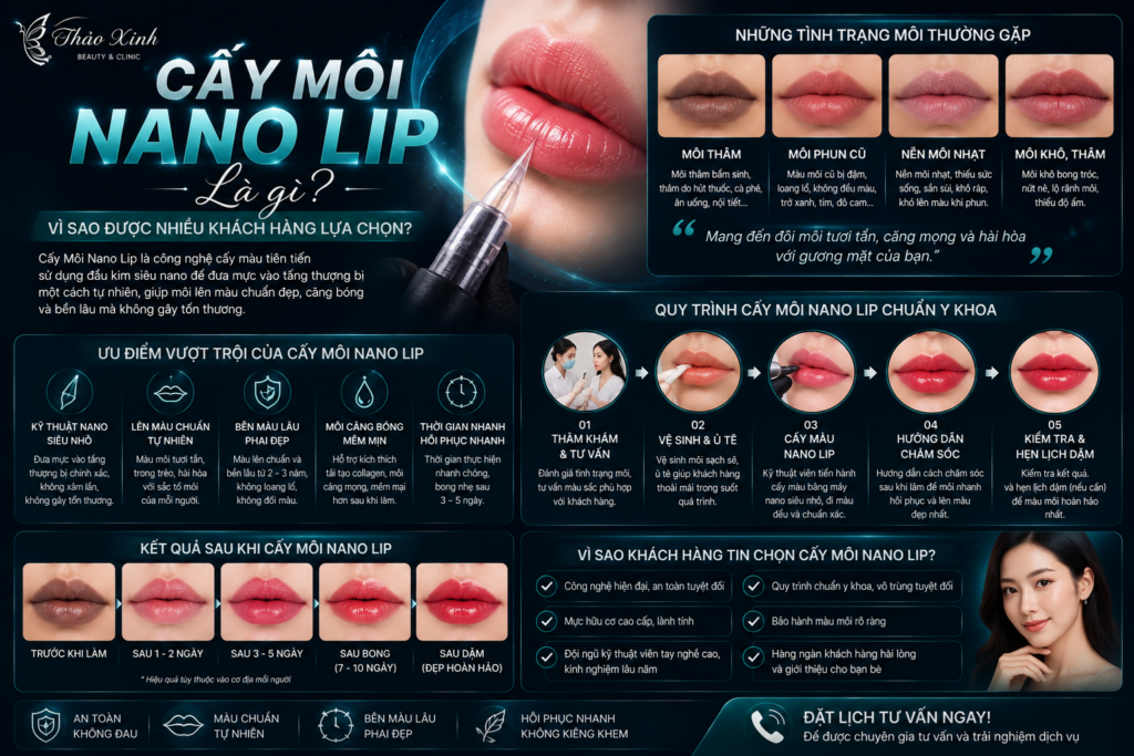 Cấy Môi Nano Lip là gì? Vì sao được nhiều khách hàng lựa chọn? 2