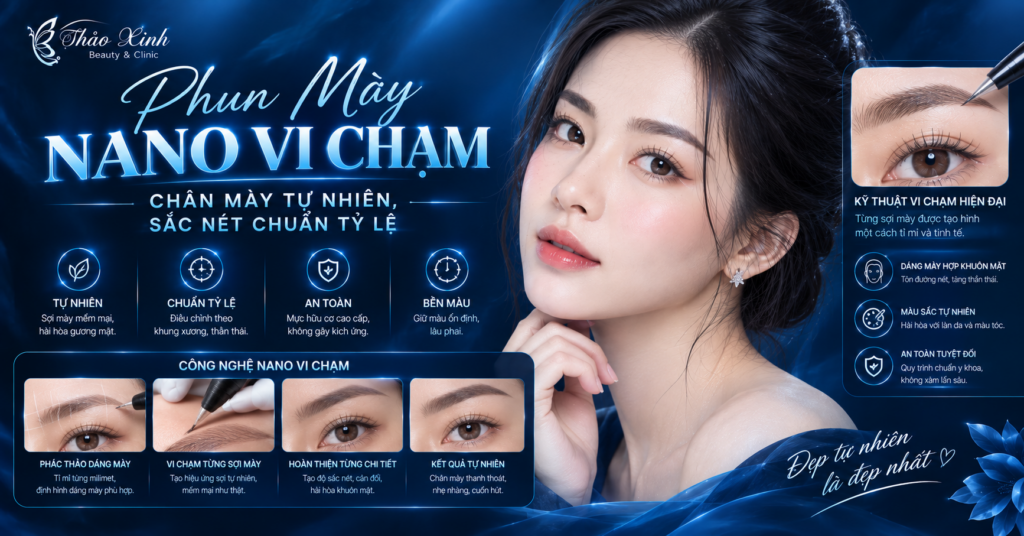 Phun Mày Nano Vi Chạm – Chân Mày Tự Nhiên, Sắc Nét Chuẩn Tỷ Lệ 2