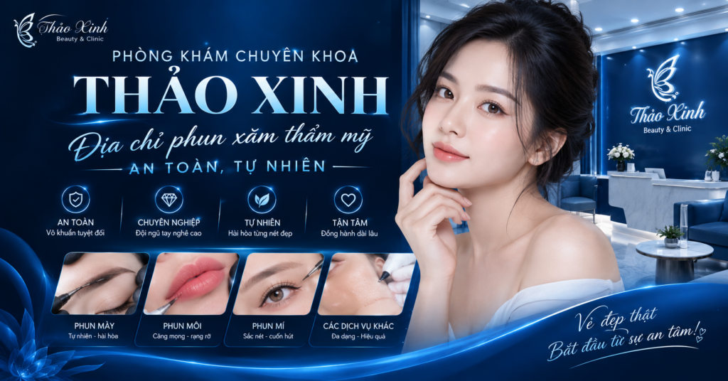 Phòng Khám Chuyên Khoa Thảo Xinh – Địa chỉ phun xăm thẩm mỹ an toàn, tự nhiên 2
